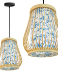 LAMPA WISZĄCA BAMBUSOWA APP1635-1CP 1