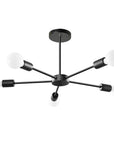 Lampa Pająk 5 APP1024-5CP Czarna 1