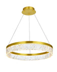 Lampa Wisząca LHJ046-CP 50 Cm ZŁOTA 1