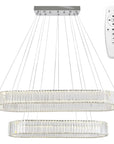 LAMPA SUFITOWA WISZĄCA LED APP1546-CP2 CHROM 1