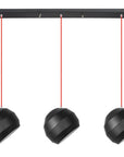 Lampa Sufitowa Wisząca Potrójna APP383-3CPR 1
