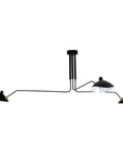 Lampa Sufitowa 3 Ramienna APP569-3C Czarna 1