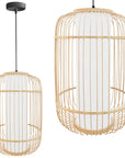 LAMPA WISZĄCA BAMBUSOWA APP1626-1CP 1