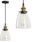 Lampa Sufitowa Wisząca Szklana Verto D APP048-1CP 1