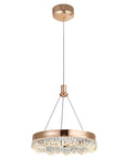LAMPA WISZĄCA LED LHJ097-CP JASNE RÓŻOWE ZŁOTO 1