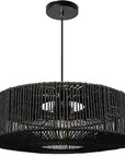 Lampa Wisząca Boho APP1484-1CP Czarna 1