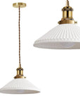 Lampa Wisząca APP1172-1CP Biała 1