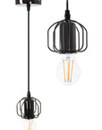 Lampa Sufitowa Wisząca W Stylu Loft APP595-1CP Czarna 1