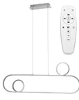 Lampa Sufitowa Wisząca LED APP810-CP CHROM + Pilot 1
