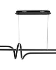 LAMPA WISZĄCA LED G038-CP CZARNA 1
