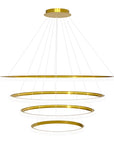 Lampa Wisząca LED LHJ009-CP4 ZŁOTA 1