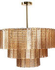 LAMPA SUFITOWA WISZĄCA APP1677-8CP BRĄZOWA 1