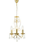 LAMPA SUFITOWA WISZĄCA EBT012-3CP ZŁOTA 1