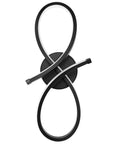 LAMPA ŚCIENNA KINKIET LED APP1050-W Czarna 1
