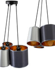 Lampa Sufitowa Nowoczesna APP971-3cp Mix Kolorów 1