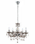 LAMPA SUFITOWA WISZĄCA EBT003-5CP GREY 1