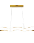 LAMPA SUFITOWA WISZĄCA LED LHJ028-CP 100cm Złota 1