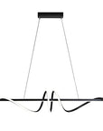 Lampa WISZĄCA LED LHJ023-CP 120 Cm CZARNA 1