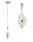 LAMPA SUFITOWA WISZĄCA LED G120-CP GOLD 1
