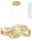 LAMPA SUFITOWA WISZĄCA LED APP1538-CP GOLD 1
