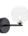 LAMPA ŚCIENNA KINKIET APP1160-1W Czarny 1