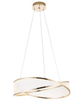 LAMPA SUFITOWA WISZĄCA G136-CP 50cm Złota 1