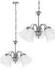 Lampa Wisząca Vintage APP960-5CP CHROM 1