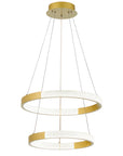 LAMPA SUFITOWA WISZĄCA KRYSZTAŁOWA LED LHJ044-CP2 ZŁOTA 1