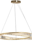 KRYSZTAŁOWA LAMPA SUFITOWA LED APP1202-CP 1