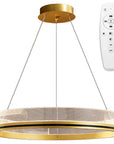 Lampa Wisząca LED APP1190-CP Złota 60cm 1