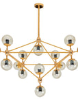 Lampa Wisząca Sufitowa Złota APP267-15C 1
