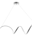 LAMPA SUFITOWA WISZĄCA LED LHJ025-CP CHROME 1