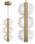 Lampa Wisząca LED G150-3CP Gold Złota Szczotkowana 1