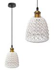 Lampa Wisząca APP1006-1CP Biała 1