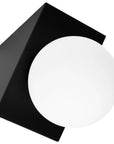 LAMPA ŚCIENNA KINKIET APP1227-1W Czarna 1