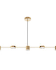Lampa Sufitowa Wisząca LED APP929-5CP Złota 1