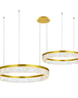 Lampa Wisząca LED LHJ048-CP2 ZŁOTA 1
