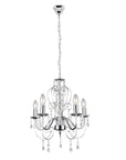 LAMPA SUFITOWA WISZĄCA EBT008-5CP CHROM 1