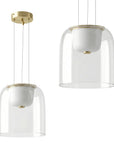 LAMPA WISZĄCA LED APP1689-1PC A Złota 1