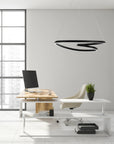 Lampa Sufitowa Wisząca Loop LED + Pilot APP796-cp Czarna 1