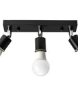 Lampa Sufitowa Reflektor Plafon APP699-3C Czarna 1