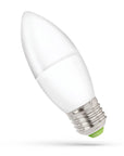 ŻARÓWKA LED ŚWIECOWA NEUTRALNA E-27 230V 6W WOJ+14352 1