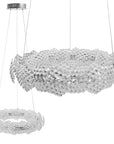 LAMPA WISZĄCA LED MS017-CP Chrom 57cm 1
