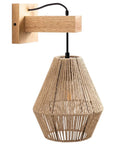 LAMPA ŚCIENNA KINKIET APP1149-1W Wood 1