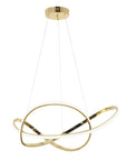 LAMPA WISZĄCA LED G078-1CP ZŁOTA 1