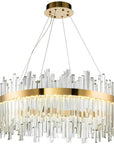 Lampa Sufitowa Kryształowa APP1515-CP60 Złota 1