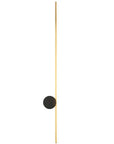 KINKIET ŚCIENNY LED LHJ062-W CZARNO ZŁOTY 1
