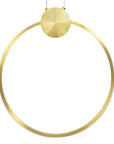 Lampa Sufitowa Wisząca Led App1393-cp Gold 30cm