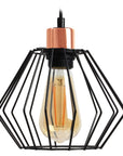 Lampa Sufitowa Wisząca W Stylu Loft Siena