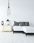 Lampa Sufitowa Szklana Modern APP892-1CP